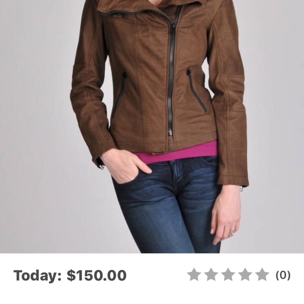 Buffalo Genuine Leather Distressed Jacket - Picture 4 of 12